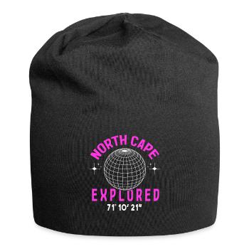 Nordkap/ North Cape team Round trip design - Jersey Beanie - black - Front
