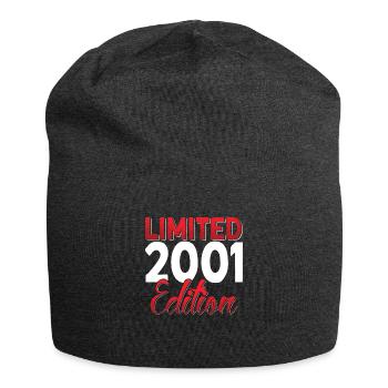 Année 2001 Retro Bitrthday Edition Limitée - Bonnet en jersey - charbon - Devant