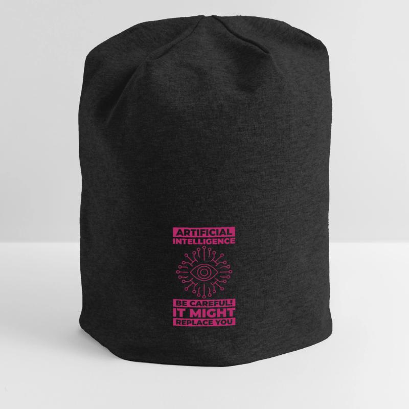 AI Machine Learning Computer Geek Technology Robot Jersey Beanie