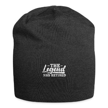 Retirement - Jersey Beanie - charcoal grey - Front