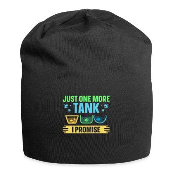 Juste un réservoir de plus je promets aquatique amusant - Bonnet en jersey - noir - Devant