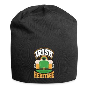 Irish Heritage Celebrate Ireland St Patricks Day - Jersey-Beanie - Schwarz - Vorne