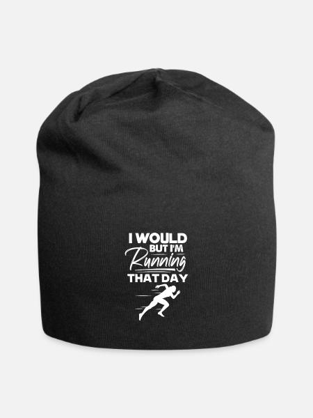 Courir - Bonnet en jersey - noir