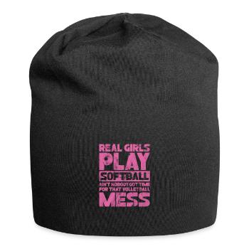 Softball - Jersey Beanie - black - Front