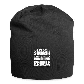 Squash - Jersey-Beanie - Schwarz - Vorne