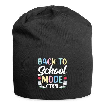 Back to School Mode A School Teacher Back to School - Jersey Beanie - black - Front