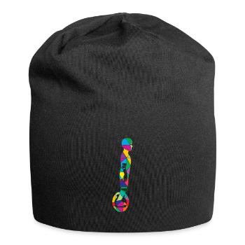 Unicycle Polygon unicyclist - Jersey Beanie - black - Front