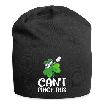 Can't Pinch This St. Patrick's Day Quote - Jersey Beanie - black - Front