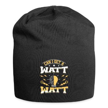 We Still Turn You On Elektriker - Jersey-Beanie - Schwarz - Vorne