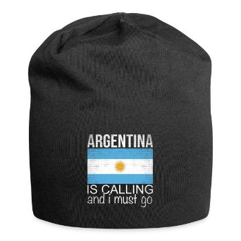 Argentine disant - Bonnet en jersey - noir - Devant