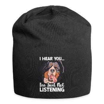 Berner - Jersey-Beanie - Schwarz - Vorne