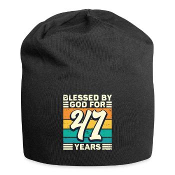 41 Birthday Gift Years Funny Saying - Jersey Beanie - black - Front