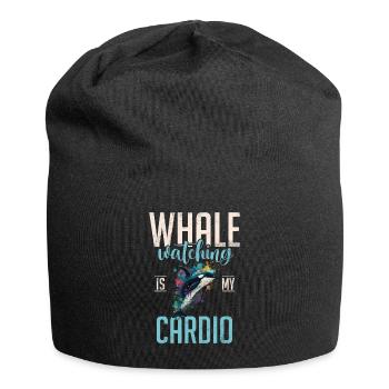 Killer whale killer whale watching Orca whale watching - Jersey Beanie - black - Front