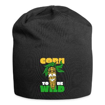 Maize Corncob Farmer - Jersey Beanie - black - Front
