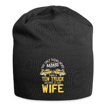 Tow Truck Truck Tow Truck - Jersey Beanie - black - Front