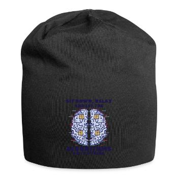 Computer Algorithmus Programmierer Künstliche - Jersey-Beanie - Schwarz - Vorne