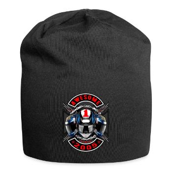 Génial depuis 2005, anniversaire du motard - Bonnet en jersey - noir - Devant
