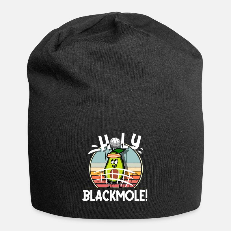 Volleyball - Jersey-Beanie - Schwarz