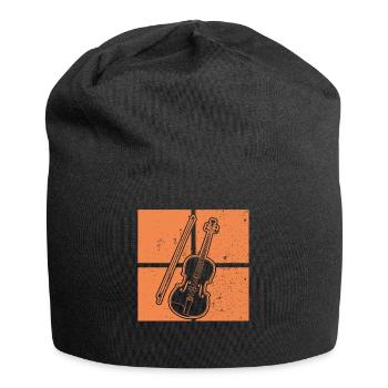 Violin Violinist Violinist - Jersey Beanie - black - Front
