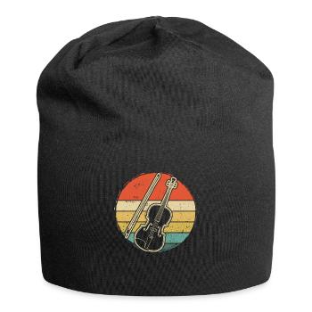 Violin Violinist Violinist - Jersey Beanie - black - Front