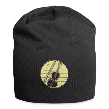 Violin Violinist Violinist - Jersey Beanie - black - Front