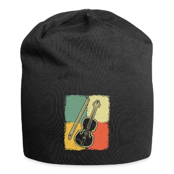 Violin Violinist Violinist - Jersey Beanie - black - Front