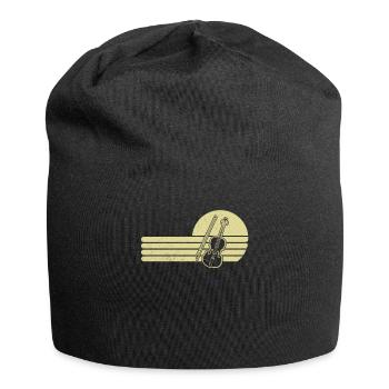 Violin Violinist Violinist - Jersey Beanie - black - Front
