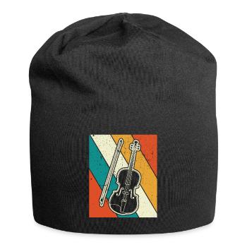 Violin Violinist Violinist - Jersey Beanie - black - Front