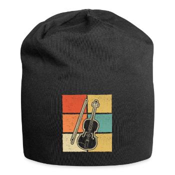 Violin Violinist Violinist - Jersey Beanie - black - Front