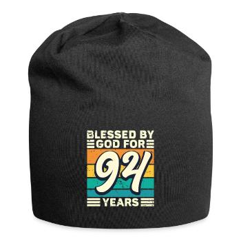 94 Geburtstag Geschenk Jahre Lustig Spruch - Jersey-Beanie - Schwarz - Vorne