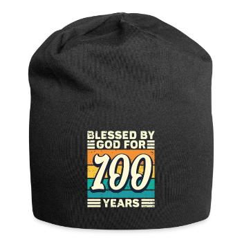 100 Birthday Gift Years Funny Saying - Jersey Beanie - black - Front