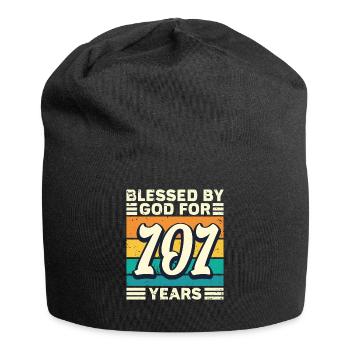 101 Geburtstag Geschenk Jahre Lustig Spruch - Jersey-Beanie - Schwarz - Vorne