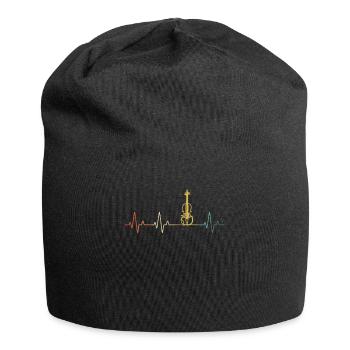 Violin Violinist Violinist - Jersey Beanie - black - Front
