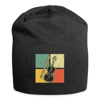 Violin Violinist Violinist - Jersey Beanie - black - Front