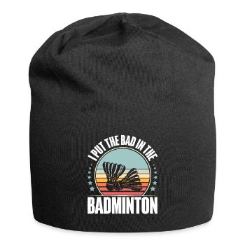 Badminton - Jersey Beanie - black - Front