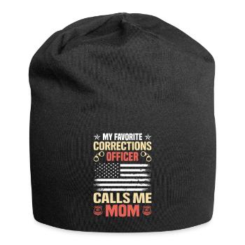 My favorite corrections Officer Prison - Jersey-Beanie - Schwarz - Vorne