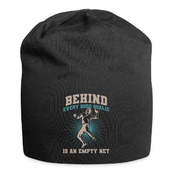 Handball Tormann Handballer Goalie Spieler Coach - Jersey-Beanie - Schwarz - Vorne