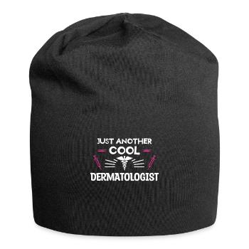 Just Another Cool Dermatologist Dermatology - Jersey Beanie - black - Front
