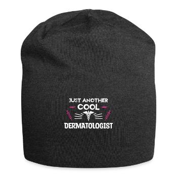 Juste une autre dermatologie dermatologue cool - Bonnet en jersey - charbon - Devant