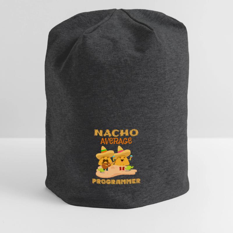 Nacho Average Coding Funny Coder Humor Joke Saying Jersey Beanie