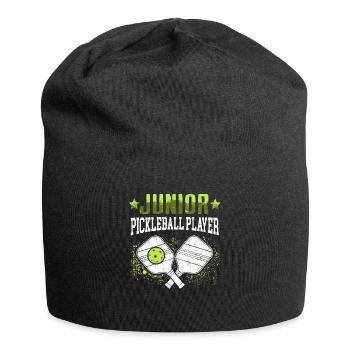 Pickelball Junior Pickleball Player - Jersey Beanie - black - Front