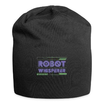 Robot Robotics Engineer Robot - Jersey Beanie - black - Front