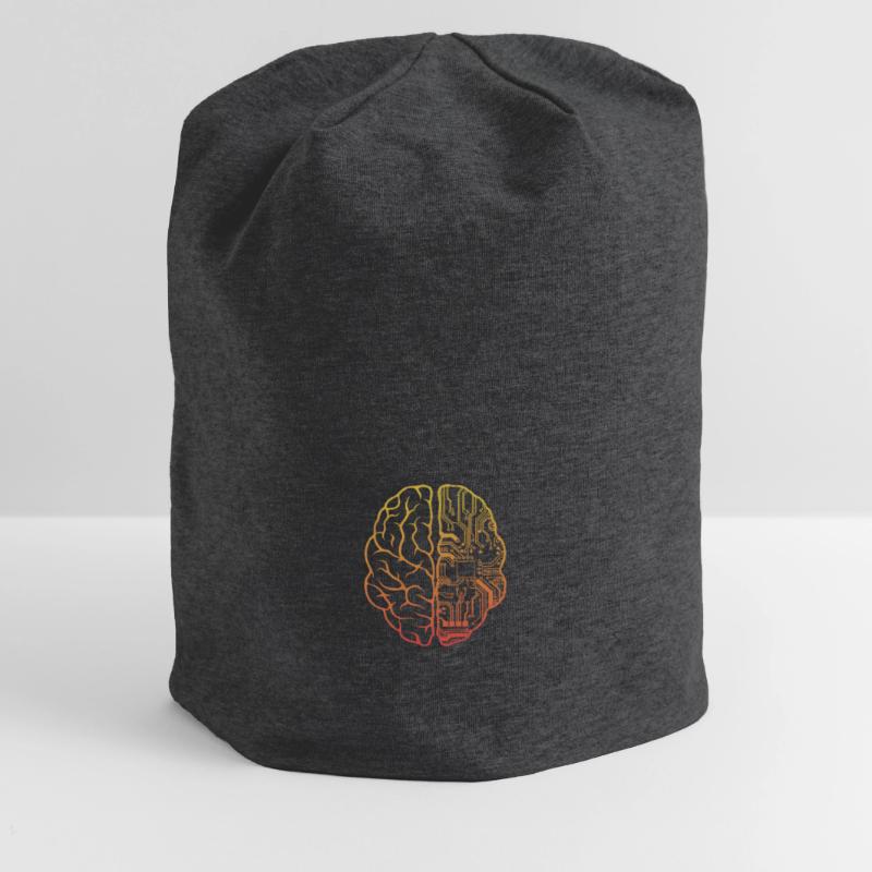 Programmeur Coding - Developer Programming Brain Bonnet en jersey