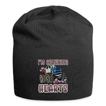 At Crushing Hearts - Jersey Beanie - black - Front