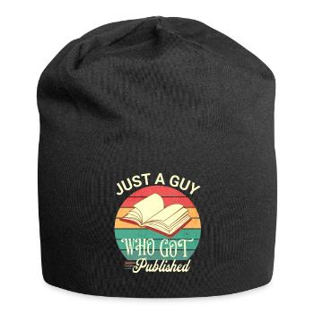 Just Published Author Shirt for Men, Pub Day T Shi - Jersey Beanie - black - Front