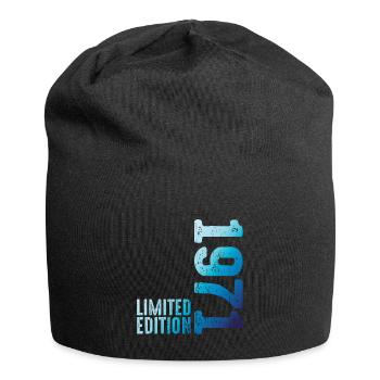 Since 1971 Year 1971 Retro Vintage 1971 Birth - Jersey Beanie - black - Front