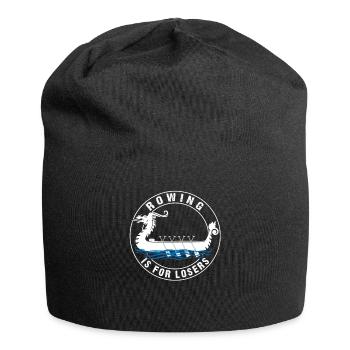 Viking Nordic Dragon Boat - Jersey Beanie - black - Front