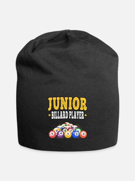 Billard Nachwuchs Billardspieler Snooker - Jersey-Beanie - Schwarz