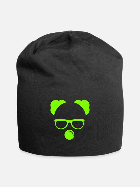 Clown Kostüm Karneval Fasching - Jersey-Beanie - Schwarz