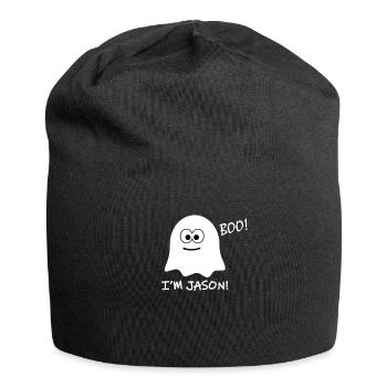 Boo! I'm Jason Halloween - Jersey Beanie - black - Front